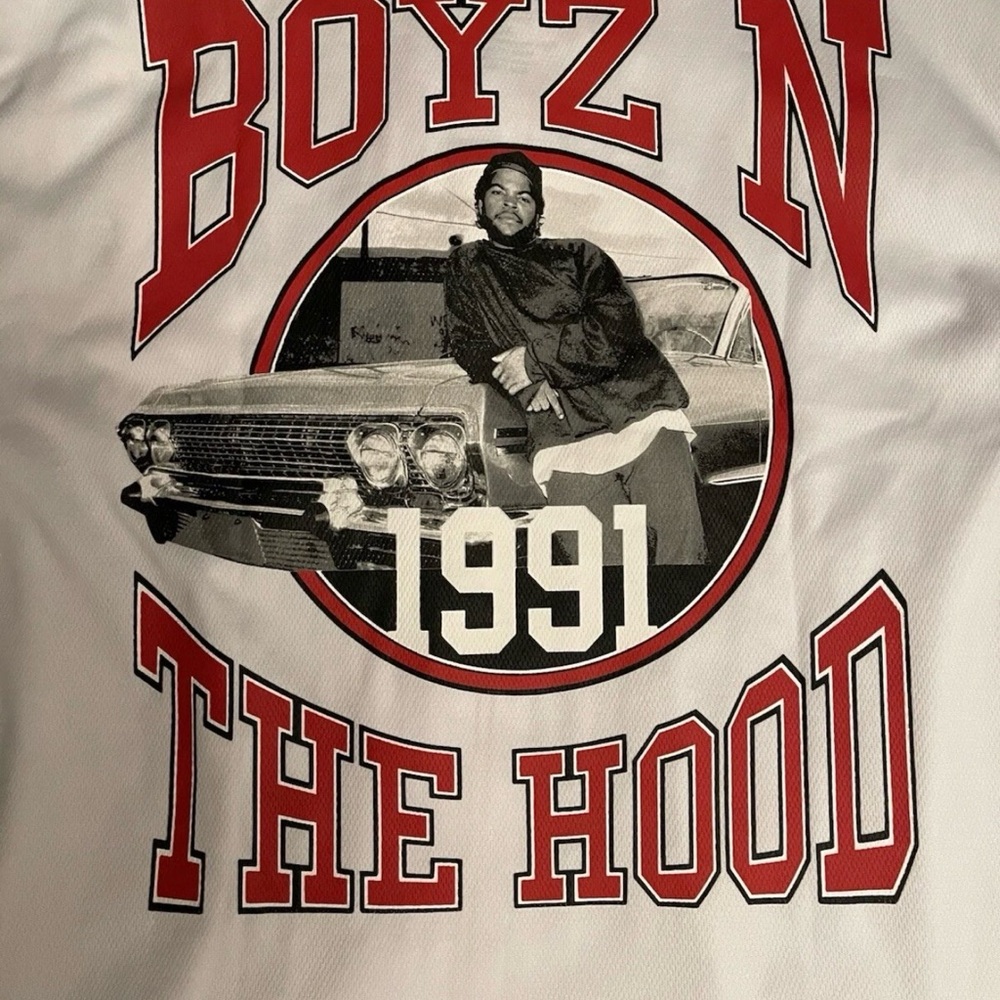 Freeze Men’s Baseball Jersey BOYS N THE HOOD South Central LA Size XL - Picture 7 of 7